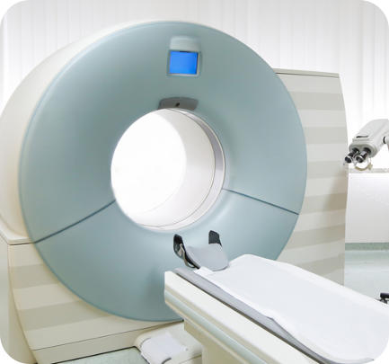 An image of a magnetic resonance imaging machine.